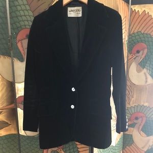 Vintage velvet jacket - British brand Jaeguer